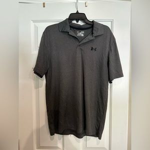 Grey size medium men’s Under Armour Polo